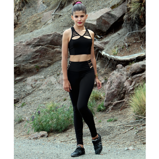 Sexy straps leggings