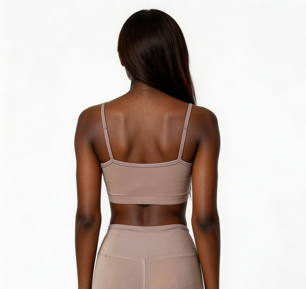 Criss Cross Organic Bra - Eco-Friendly Activewear | Intouch Clothing