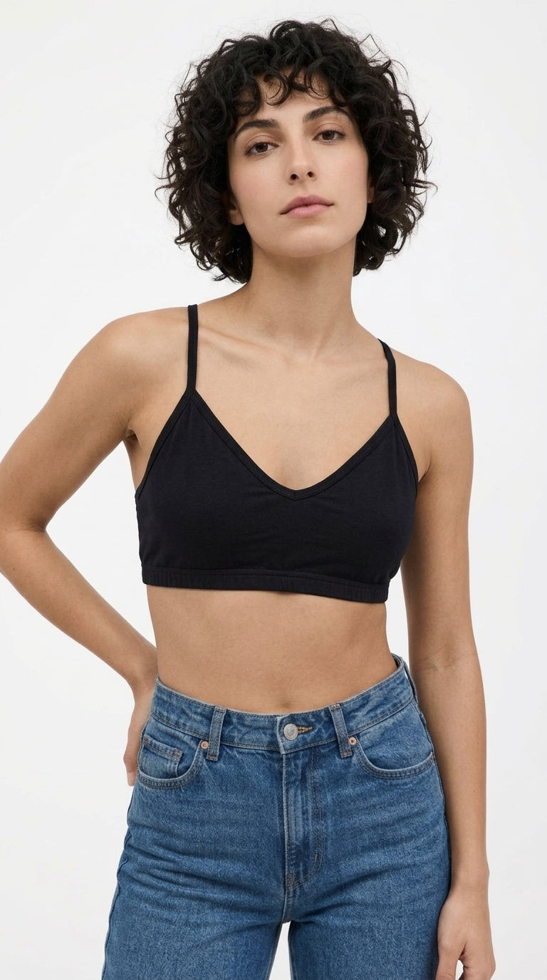 Organic Cotton Sports Bra