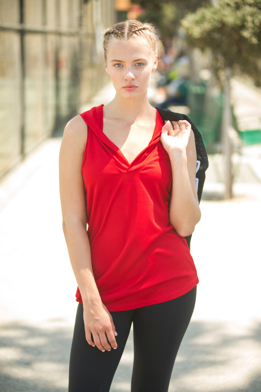 DRI-FIT Racerback Sleeveless Hoodie