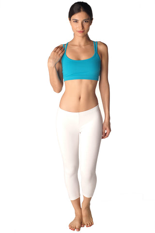 Cotton Spandex Capri Legging