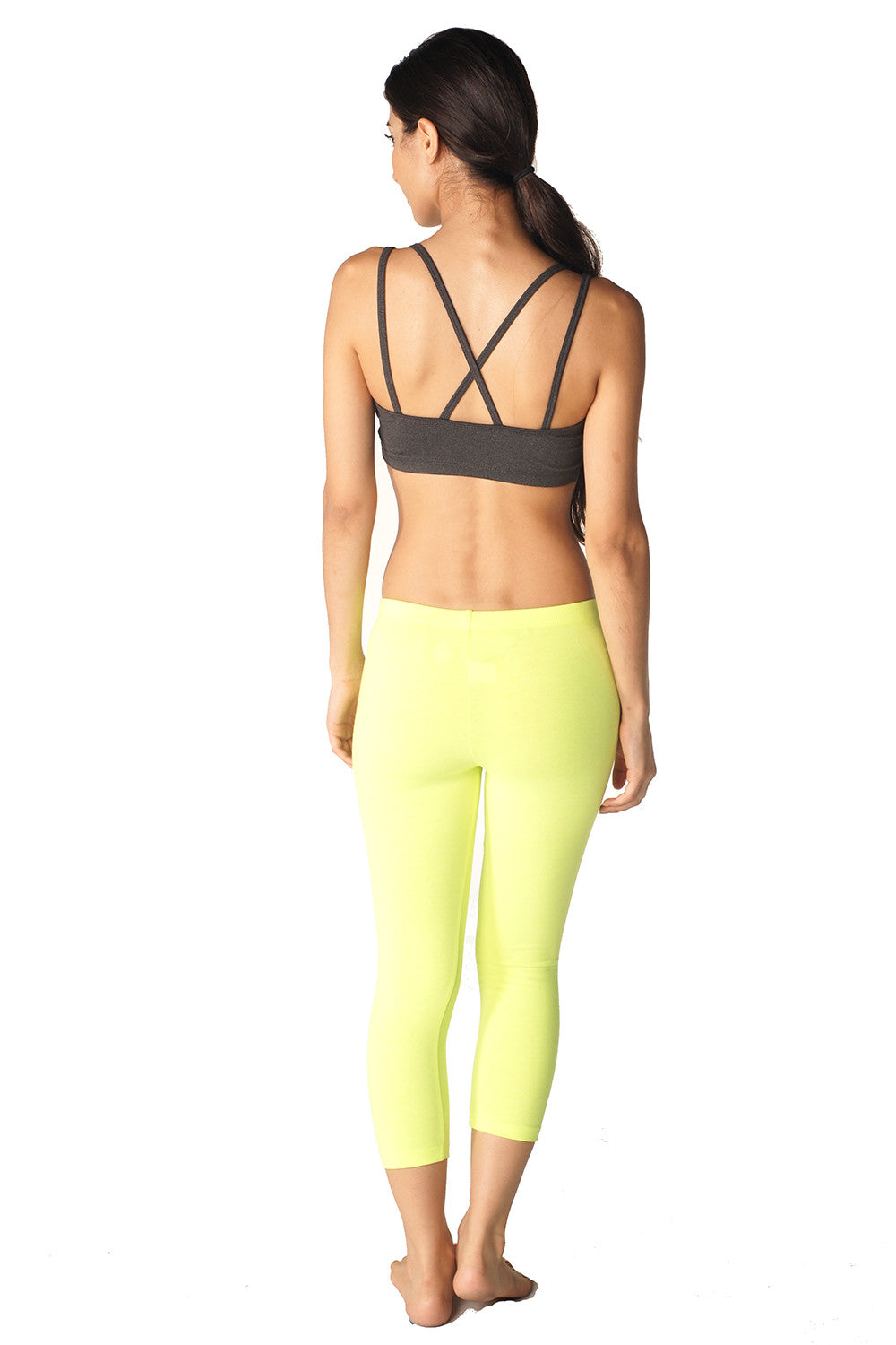 Cotton Spandex Capri Legging - Intouch Clothing - 30
