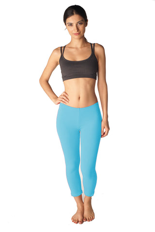 Cotton Spandex Capri Legging - Intouch Clothing - 17