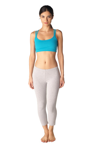 Cotton Spandex Capri Legging - Intouch Clothing - 2