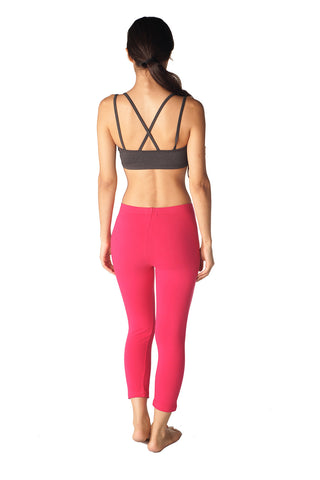 Cotton Spandex Capri Legging - Intouch Clothing - 9