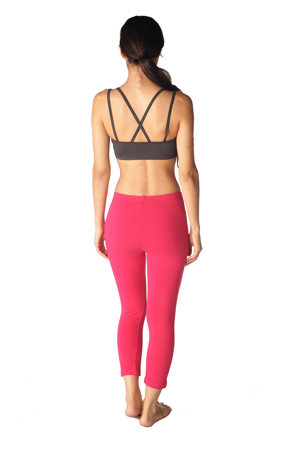Cotton Spandex Capri Legging - Intouch Clothing - 9