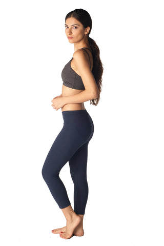 Cotton Spandex Capri Legging - Intouch Clothing - 12