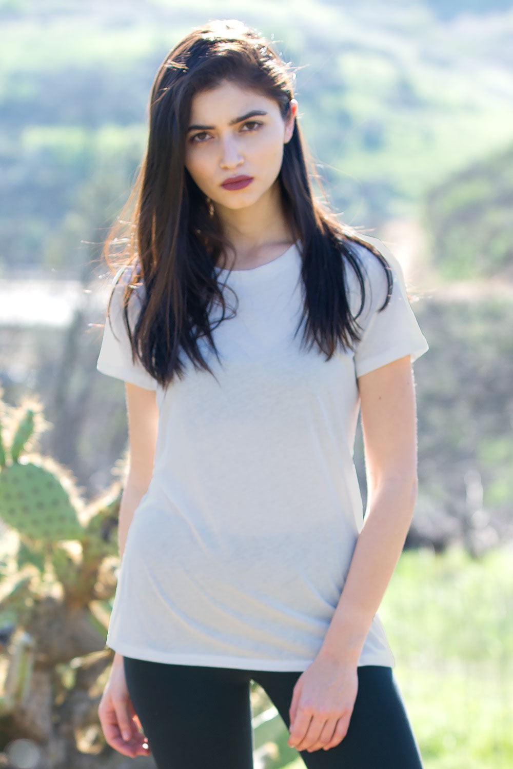 Organic Cotton Crew Neck Tee