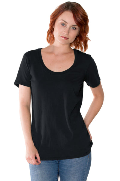 Organic Cotton Scoop Neck Tee