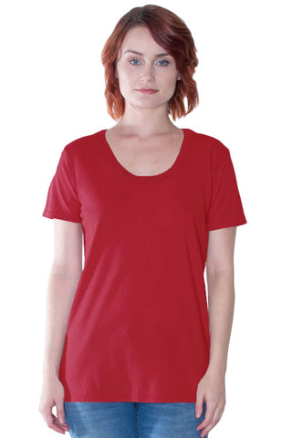 Organic Cotton Scoop Neck Tee