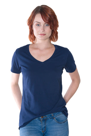 Organic Cotton V-Neck Tee