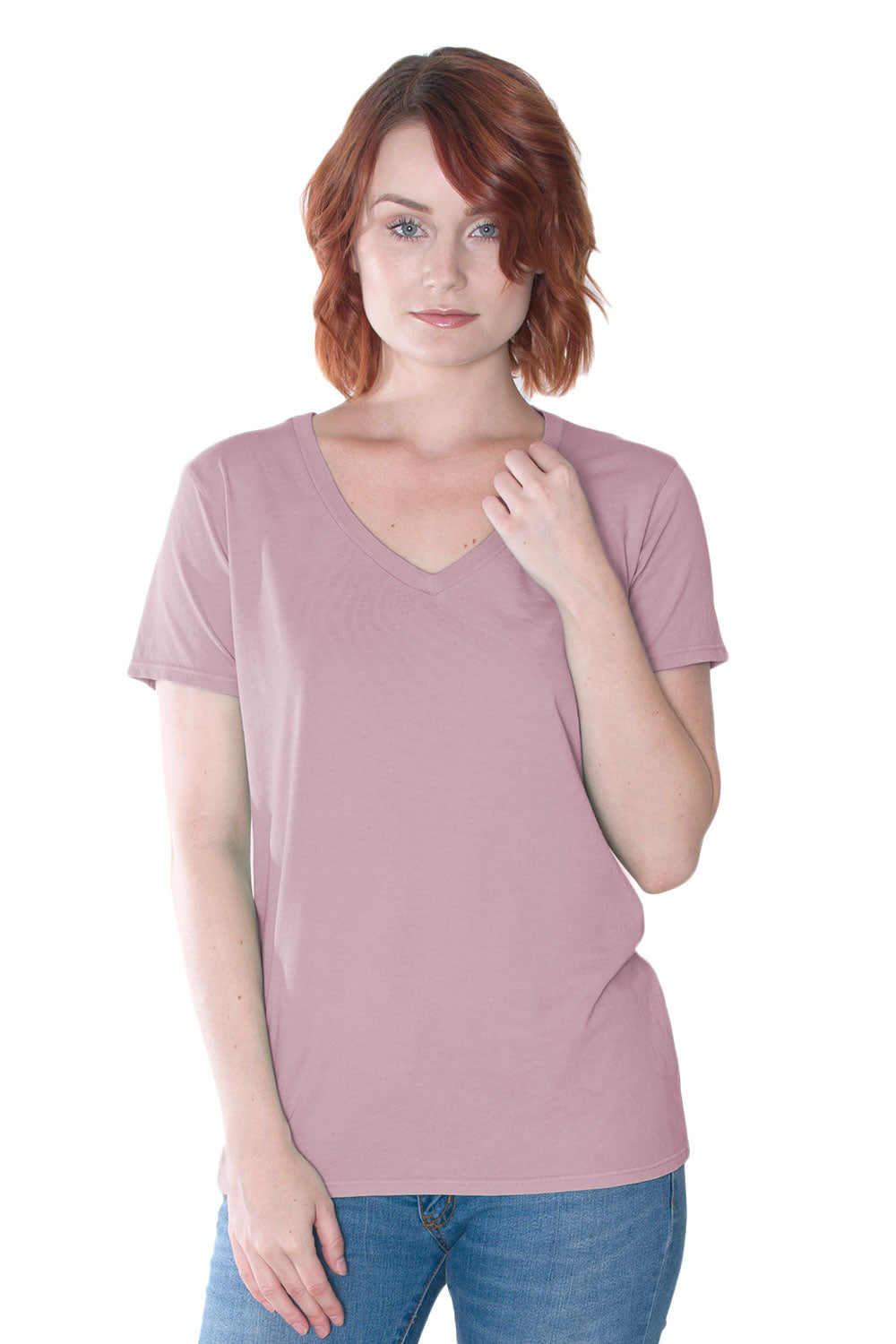 Organic Cotton V-Neck Tee