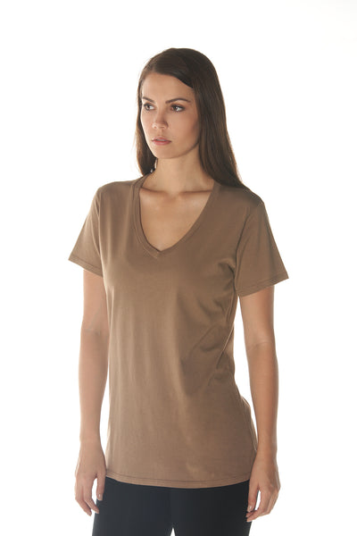 Organic Cotton V-Neck Tee