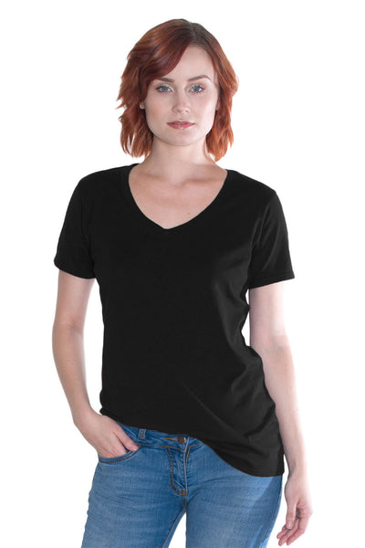 Organic Cotton V-Neck Tee