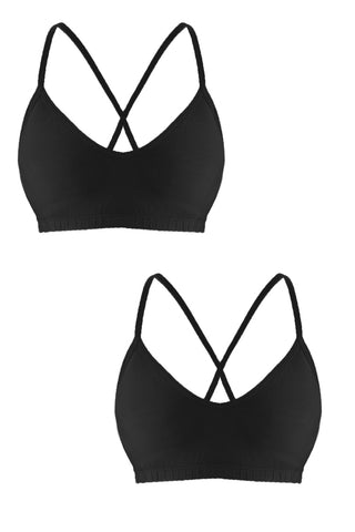 Organic Cotton Spandex Bra