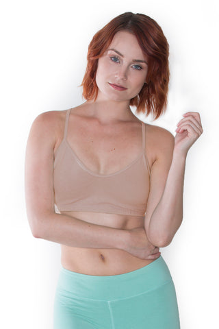 Organic Cotton Spandex Bra