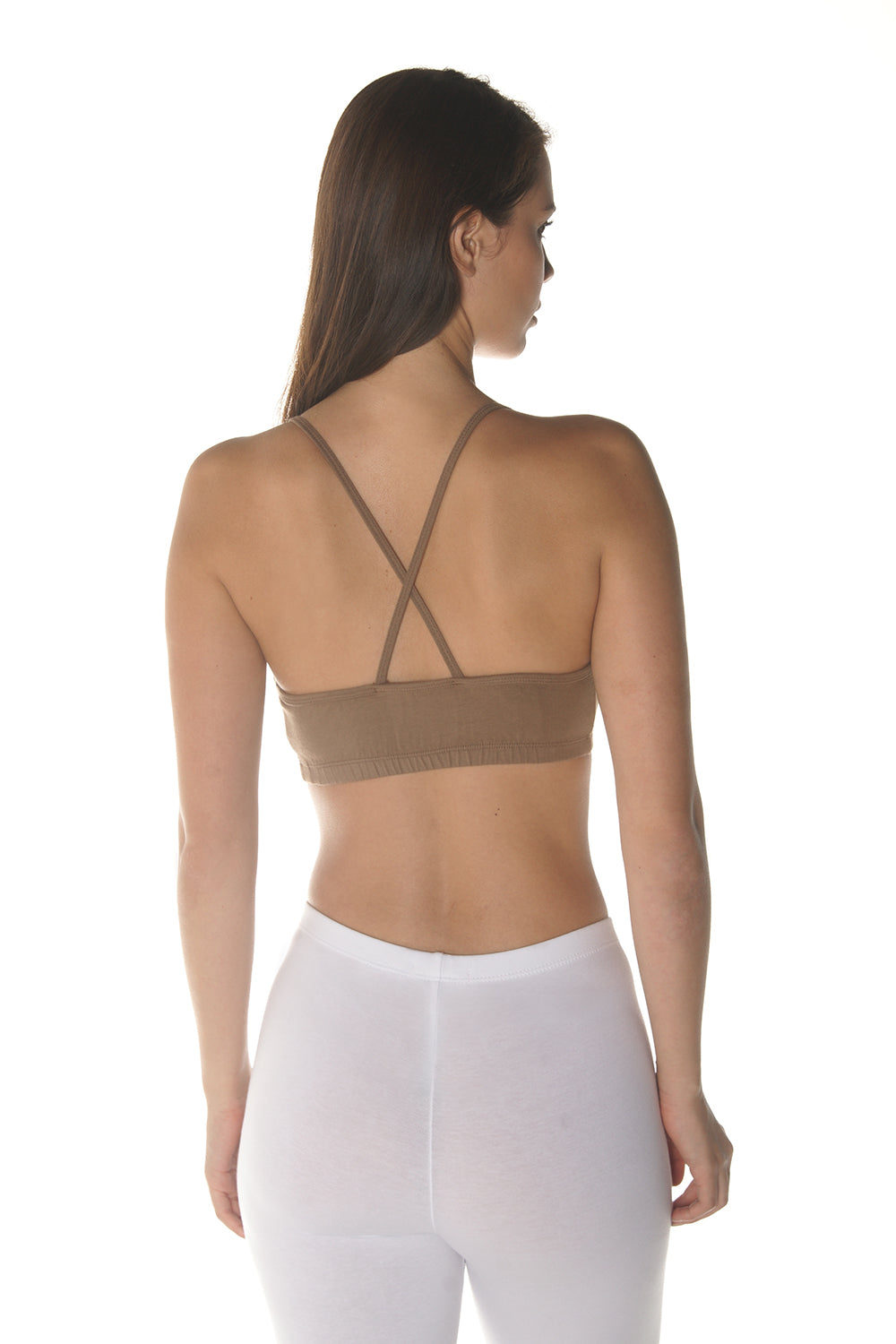 Organic Cotton Spandex Bra