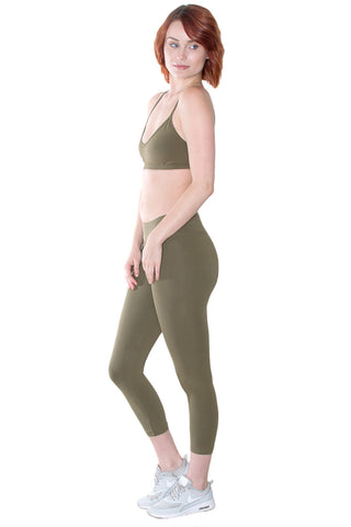 Organic Cotton + Spandex Capris