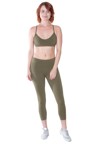 Organic Cotton + Spandex Capris