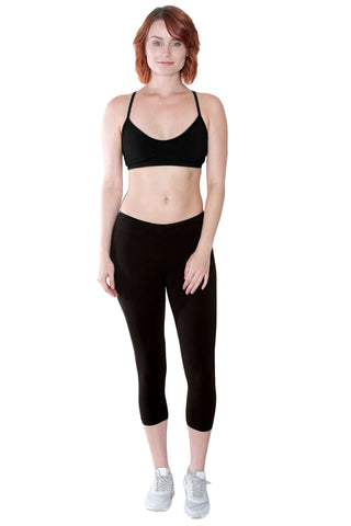 Organic Cotton + Spandex Capris