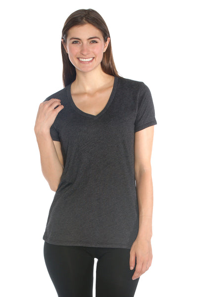 Organic + Recycled V-Neck Tee