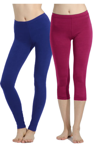 Trail Blazer 2 Pack Stretch Leggings & Capris