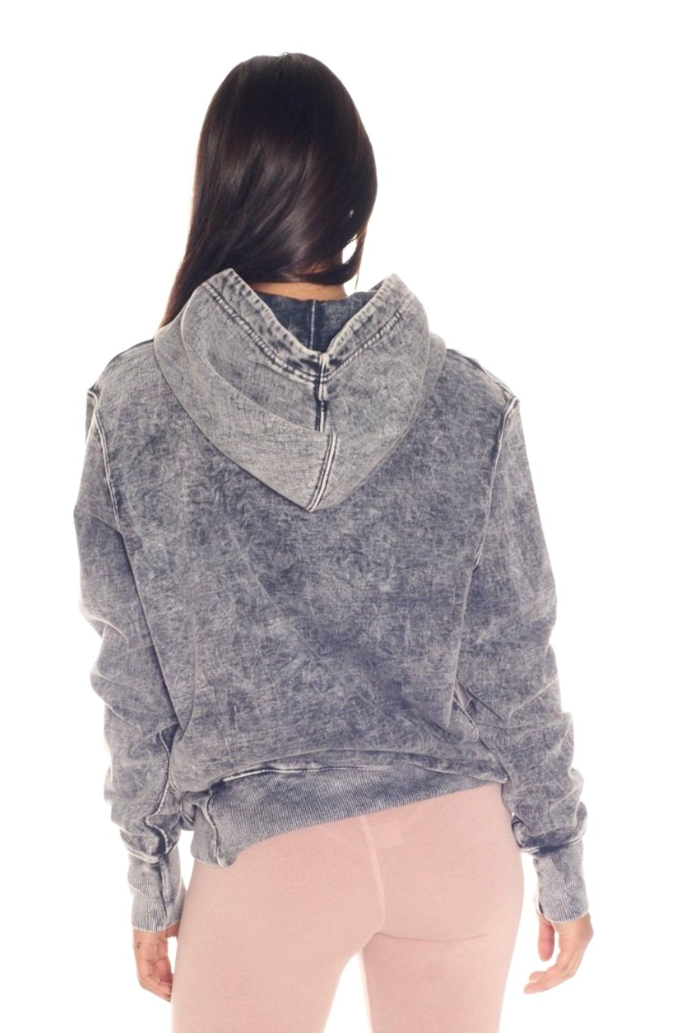 Vintage Denim Wash Hoodie