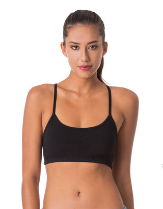 Organic Cotton Racerback Bra